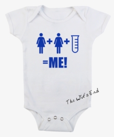 Mommy Mommy Test Tube= Me Ivf Lgbtq Onesie - Infant Bodysuit, HD Png Download, Free Download