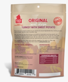 Plato Dog Strips Turkey Sweet Potato 6oz - Plato Pet Treats, HD Png Download, Free Download