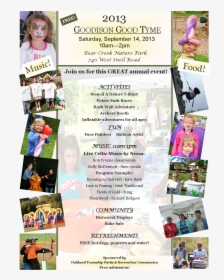 Goodison Good Tyme Festival - Flyer, HD Png Download, Free Download