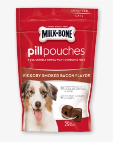Milk Bone Hickory Smoked Bacon Flavor Pill Pouches - Milk Bone Pill Pouches, HD Png Download, Free Download