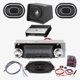1968 Pontiac Gto Radio Oe Replica With Bluetooth Jl - 1968 Chevelle Stereo Kit, HD Png Download, Free Download