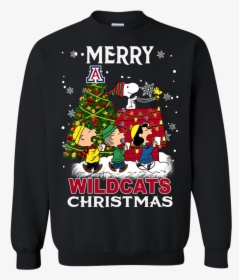 Arizona Wildcats Ugly Christmas Sweaters Snoopy And - Sports, HD Png Download, Free Download