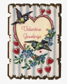 Free Clip Art Vintage - Free Vintage Valentine Clipart, HD Png Download, Free Download