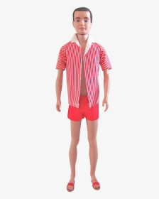 First Issue Flocked Hair Ken Doll With Original Swim - First Ken Doll Ever Made, HD Png Download, Free Download