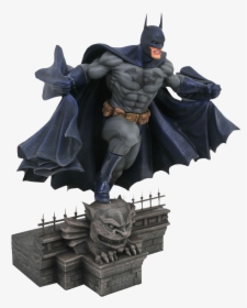 Batman On Rooftop Dc Gallery 9” Pvc Diorama Statue - Batman Diamond Select Toys, HD Png Download, Free Download
