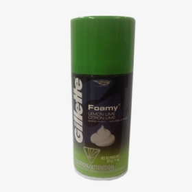 Gillette Foamy Menthol Shaving Cream 11 Oz , Png Download - Cosmetics, Transparent Png, Free Download