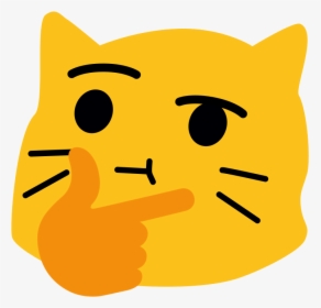 - Blobcatthinking - - Discord Blob Cat Emoji, HD Png Download, Free Download