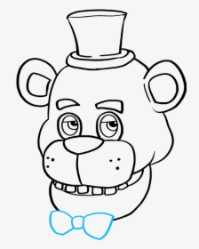 How To Draw Freddy Fazbear At Five Nights At Freddy"s - Draw Freddy Fazbear, HD Png Download, Free Download