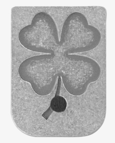 4 Leaf Clover Stainless Steel Rugged Finish Mag Plate - Shamrock, HD Png Download, Free Download