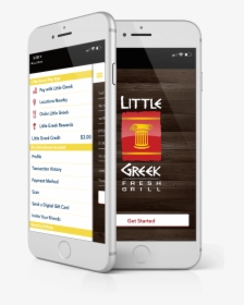 Little Greek Fresh Grill Mobile App - Iphone, HD Png Download, Free Download