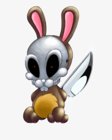 Skull Bunny Ll - Cartoon, HD Png Download, Free Download
