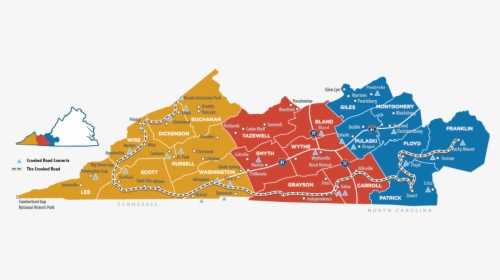 Crooked Road Virginia, HD Png Download, Free Download