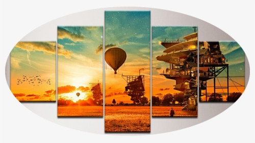 "looking Ahead" - Hot Air Balloon Concept Art, HD Png Download, Free Download