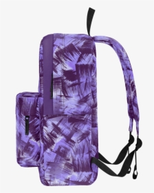 Purple Paint Strokes - Backpack, HD Png Download, Free Download