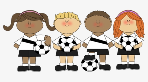 Transparent Kids Playing Soccer Clipart - Menino Jogando Futebol Desenho,  HD Png Download - vhv