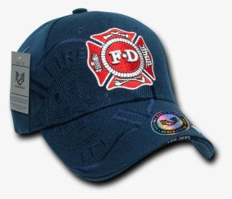 Firefighter Shadow Cap - Baseball Cap, HD Png Download, Free Download