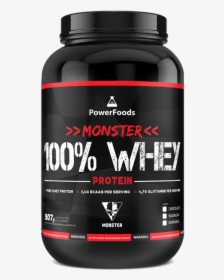 Monster 100% Whey Protein - Suplemento Para Massa Muscular, HD Png Download, Free Download