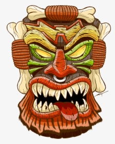 Crash Bandicoot Head Png, Transparent Png, Free Download