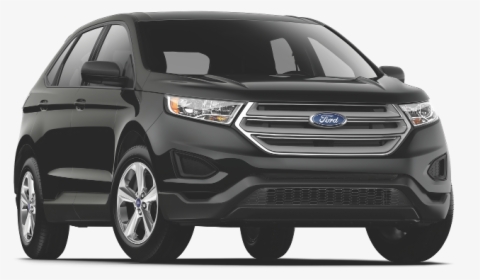 A Black Ford Edge Se On A Transparent Background - Black Ford Edge 2018, HD Png Download, Free Download