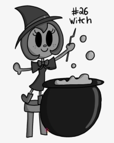 Prompt 26 For Toontober Was “witch” I Made A Little, HD Png Download, Free Download