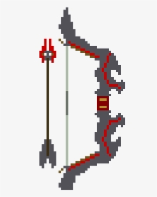 Pixel Art Bow And Arrow, HD Png Download, Free Download