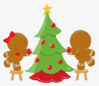 #christmastree #gingerbreadman #gingerbreadboy #gingerbreadwoman - Arvore De Natal Desenho Png, Transparent Png, Free Download