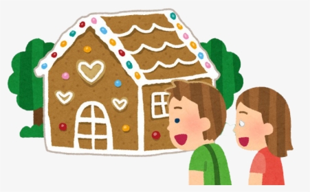 Hansel And Gretel House Png Clipart - Transparent Gingerbread House Png, Png Download, Free Download