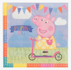 Peppa Pig Napkins, HD Png Download, Free Download