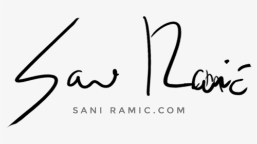 Saniramic Identity Signature - Calligraphy, HD Png Download, Free Download