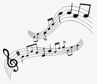 Musical Notes Silhouette Png, Transparent Png, Free Download