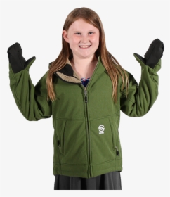 Kid"s Mountain Jacket - Girl, HD Png Download, Free Download