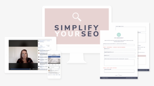 Simplify Your Seo Mvp Mockup-06 - Utility Software, HD Png Download, Free Download