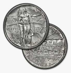 Oregon Trail Silver Commemorative Half Dollar - Quarter, HD Png Download, Free Download