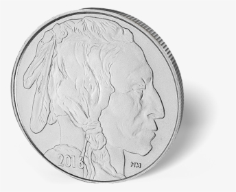 Picture Of 1 Oz Silver Buffalo Design Hm - Dime, HD Png Download, Free Download