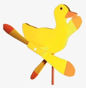 Yellow Duck Whirlybird - Whirligigs Animals, HD Png Download, Free Download