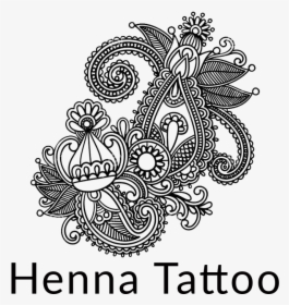 Transparent Henna Tattoo Png - Flower Draw New Design, Png Download, Free Download