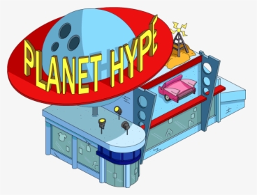 Tapped Out Planet Hype Clipart , Png Download - Simpsons Planet Hype, Transparent Png, Free Download