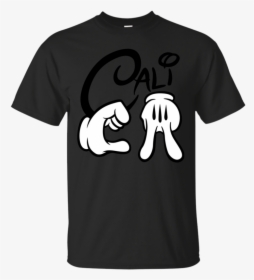 Cali Mickeymouse Hands Indian Elephant - Mickey Mouse Hands T Shirt, HD Png Download, Free Download