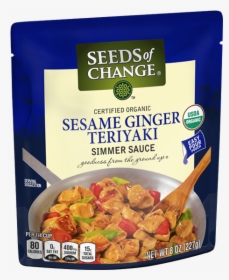 Sesame Ginger Teriyaki Simmer Sauce - Seeds Of Change Sauce, HD Png Download, Free Download