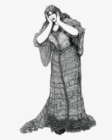 Shocked Victorian Woman , Png Download - Shocked Victorian Woman, Transparent Png, Free Download