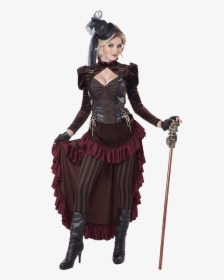 Womens Victorian Steampunk Costume - Victorian Steampunk, HD Png Download, Free Download