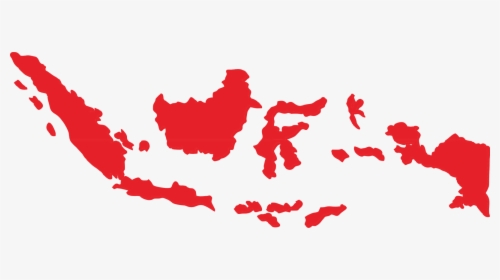 Indonesia Vector Pulau - Indonesia Map Png, Transparent Png, Free Download