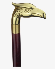 Drinking Cane, Travel Stick Eagle, Animal Head Bird, - Walking Stick, HD Png Download, Free Download