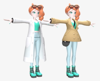 Download Zip Archive - Pokemon Sword And Shield Sonia, HD Png Download, Free Download