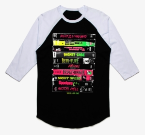 Vhs Or Die Part 4 Baseball Tee - Active Shirt, HD Png Download, Free Download