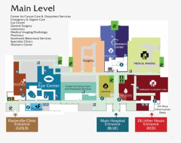 Cleveland Clinic Hillcrest Hospital Map, HD Png Download, Free Download