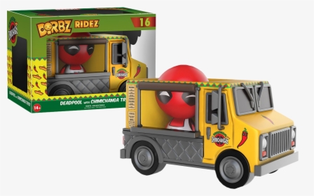 Dorbz Ridez Deadpool With Chimichanga Truck, HD Png Download, Free Download