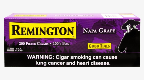 Remington Filtered Cigars Grape - Lip Care, HD Png Download, Free Download