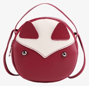 Women Girl Cross Body Bags Small Round Cute Pu Messenger - Shoulder Bag, HD Png Download, Free Download