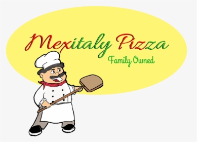 Mexitaly Pizza - Cartoon, HD Png Download, Free Download
